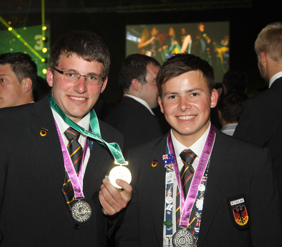 Silbermedaille Worldskills 2013